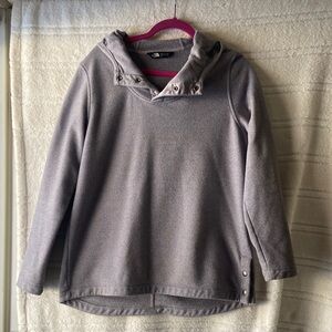 The North Face Lavender/Gray Hoodie Size L